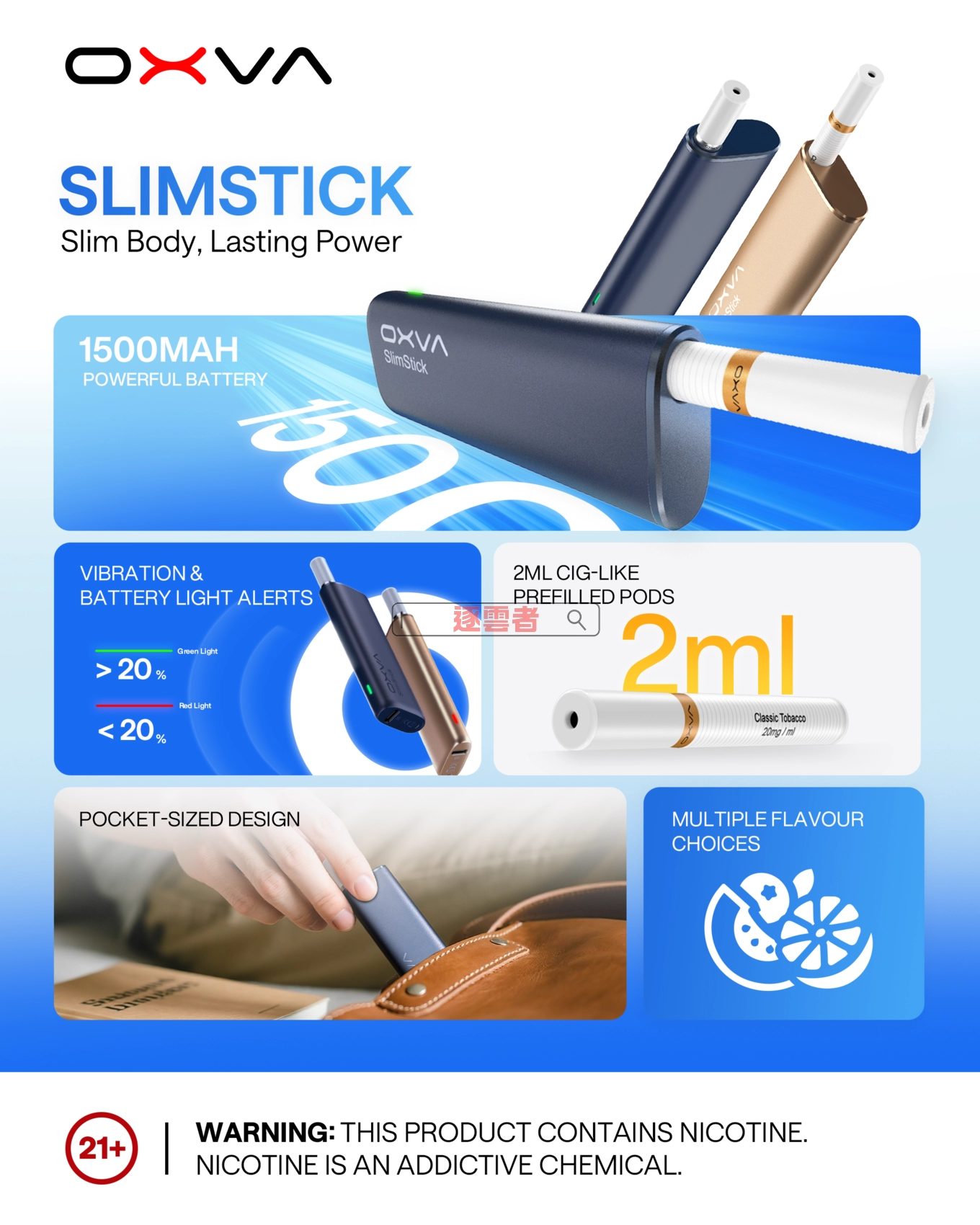 OXVA SLIMSTICK 展示 5