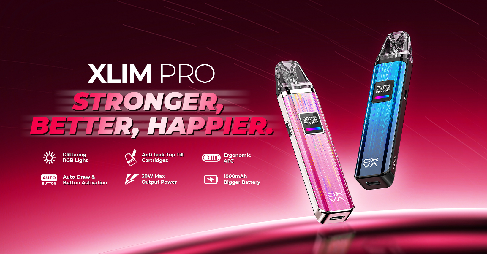 OXVA XLIM PRO 海報2