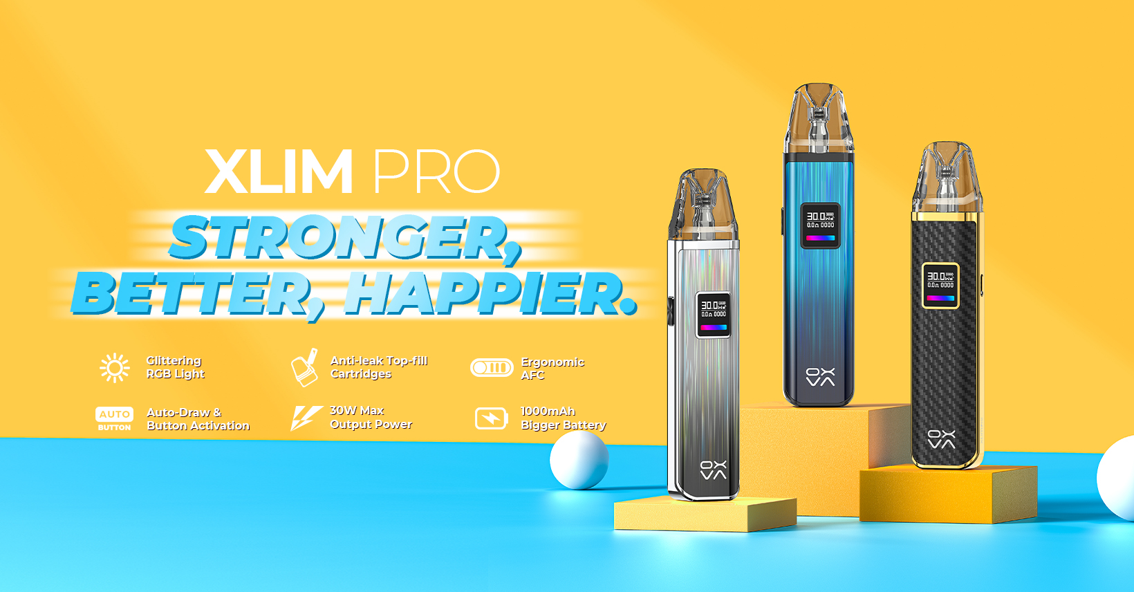 OXVA XLIM PRO 海報3