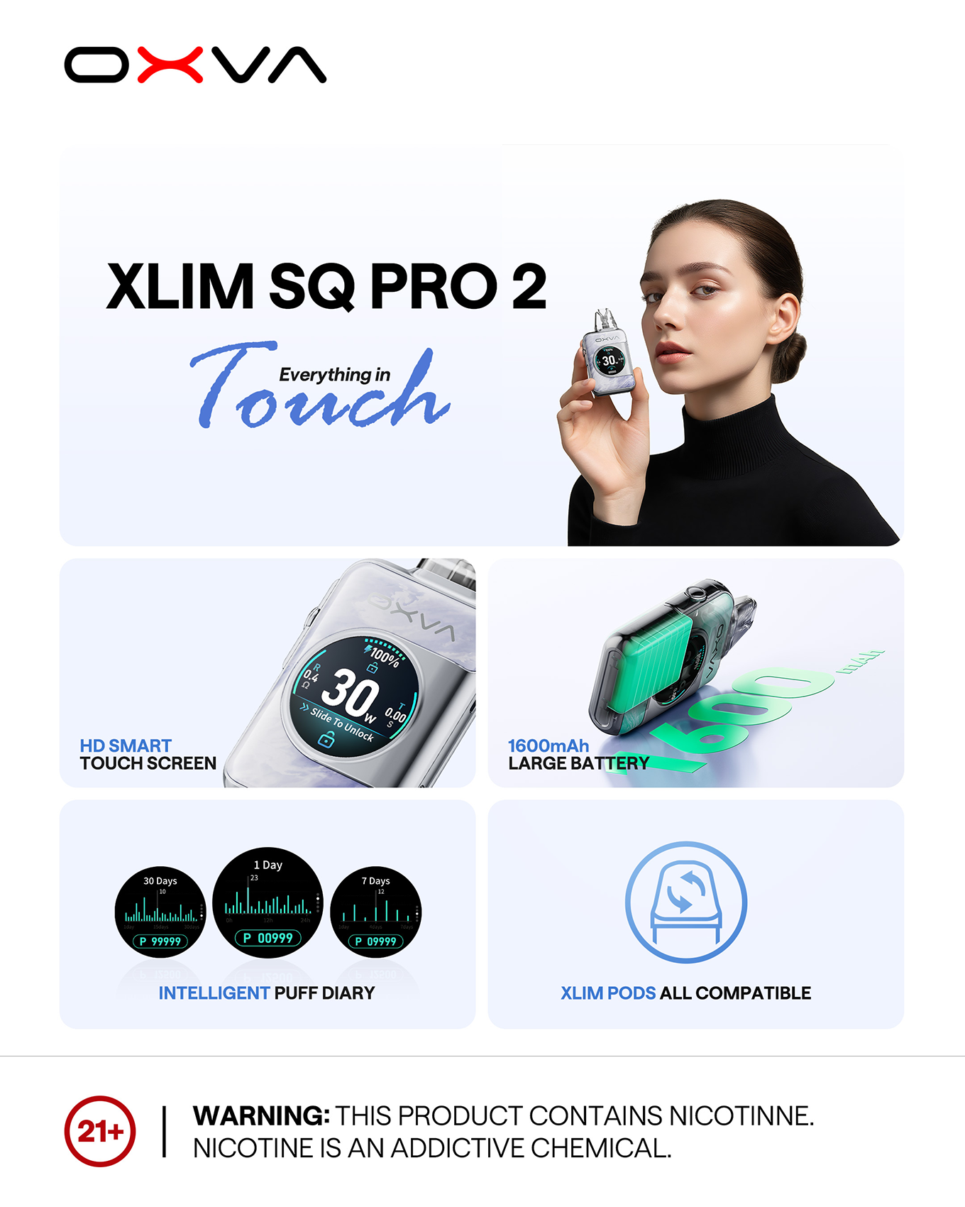 OXVA XLIM SQ PRO2 宣傳圖1